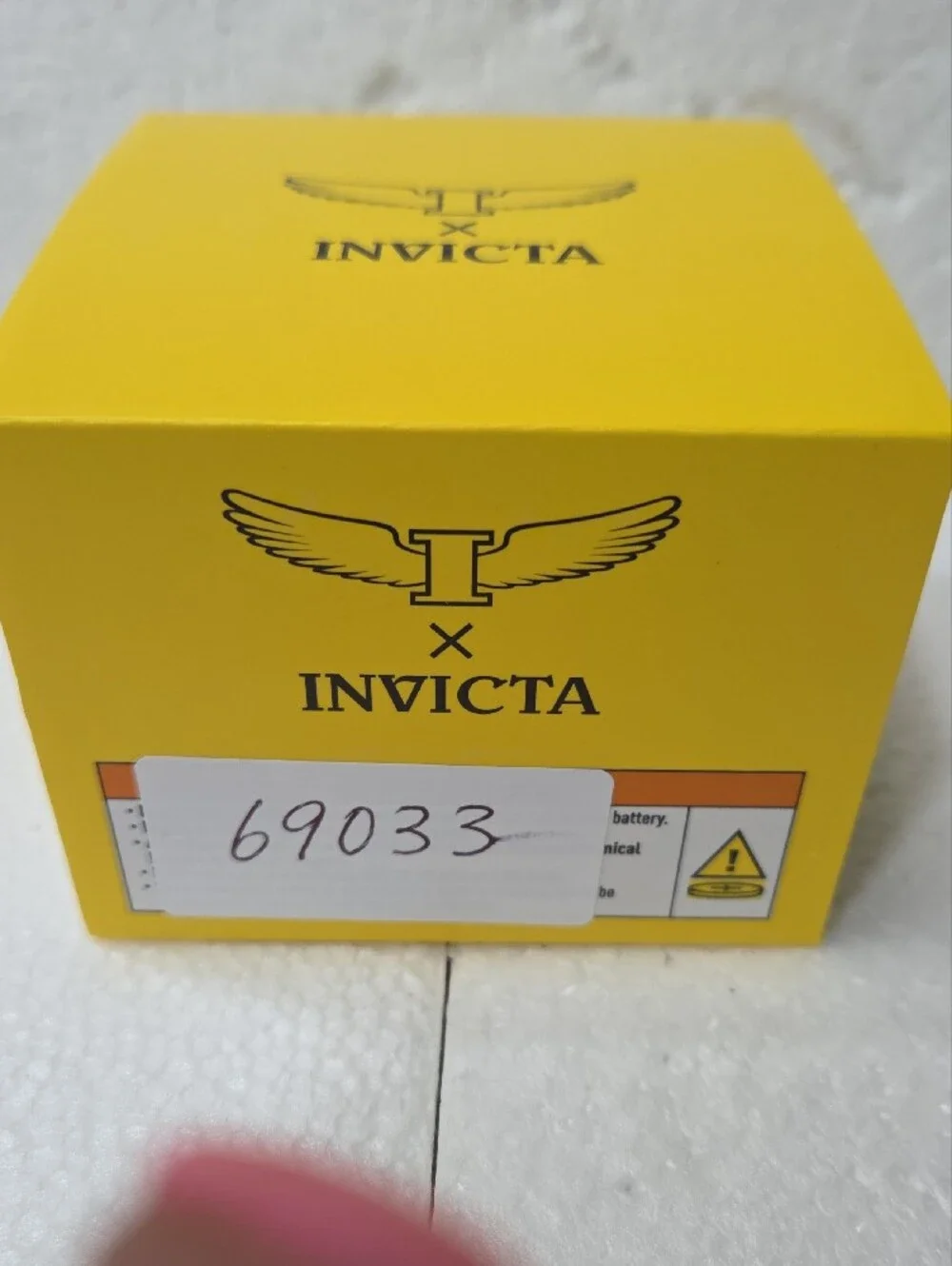 Invicta Gold Tone Men's Watch with Blue Dial 69033